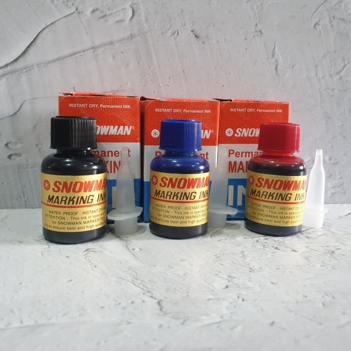 

tinta snowman permanen