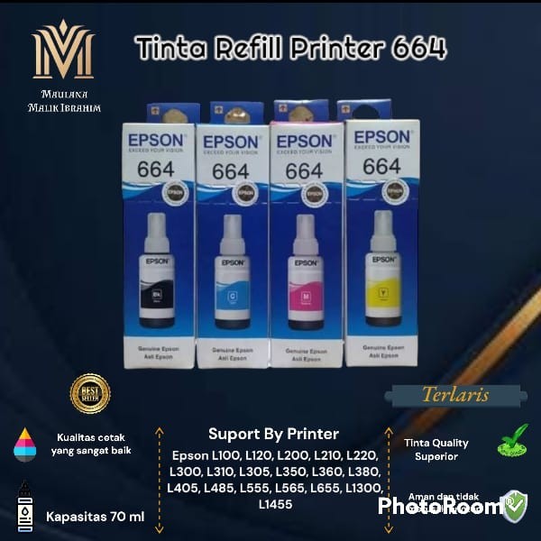 

Tinta Reffil 664 NEW Premium 1 SET