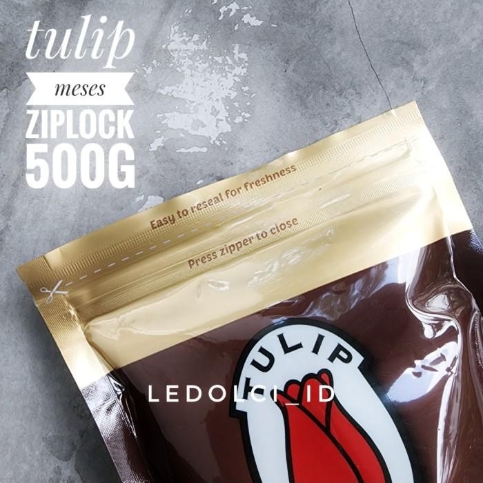 

Tulip Meses Tulip Hagelslag Kemasan Asli Ziplock 500 Gram