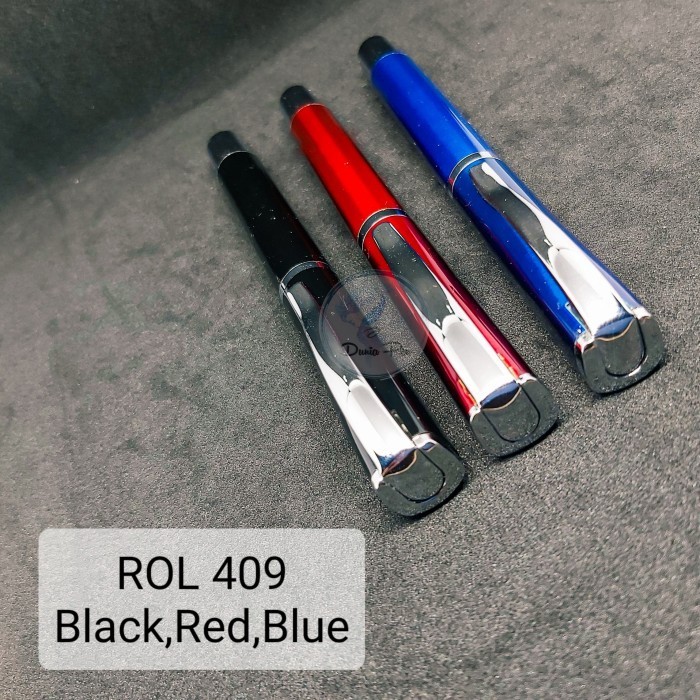 

Rollerball Pen Rol 409. Pen Metal Ekslusif. Pulpen Roller Besi Premium