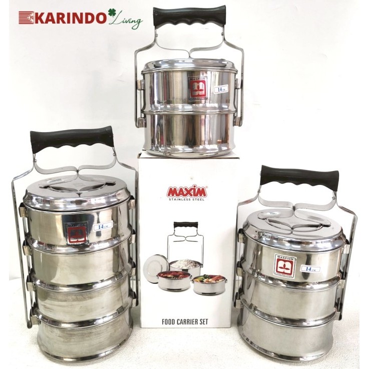 Rantang Susun Stainless Maspion Maxim