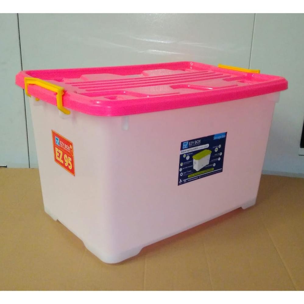 Ezy Box Container Box Plastik 95 Liter Kotak Penyimpanan