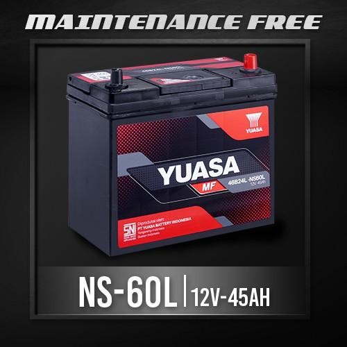 Yuasa Aki Mobil Ns60L-Mf
