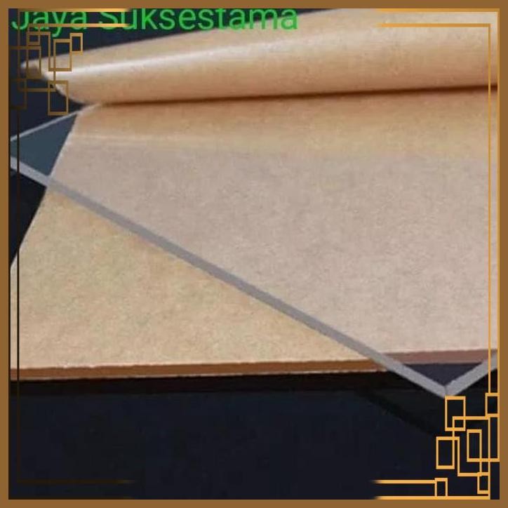 

[JST] AKRILIK LEMBARAN BENING 3MM X 80CM X 40CM - ACRYLIC CUSTOM TEBAL 3MM