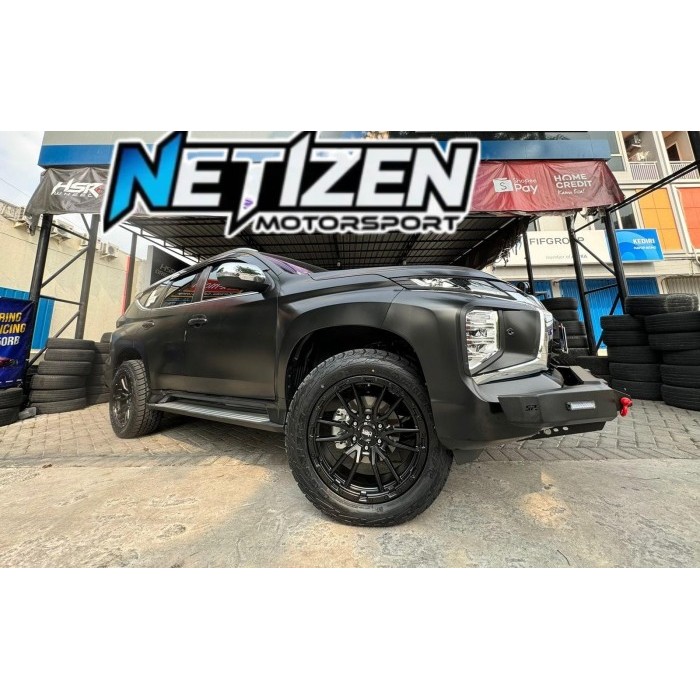 paket murah velg dan ban mobil pajero sport tampilan semi offroad ring 20 hsr free ongkir