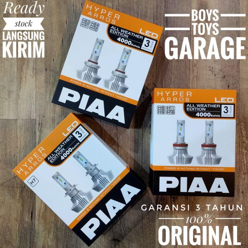 Piaa Led Hyper Arros 4000K Lampu Led Mobil H4 H7 Hb3 Hb4 H11 H16 H8 H9 Hir1 Hir2 Headlamp