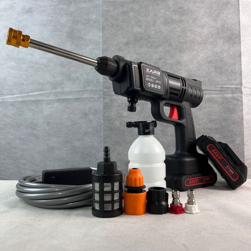 MESIN CUCI MOTOR MOBIL BATERAI JET CLEANER 36VOLT APR TYPE A10