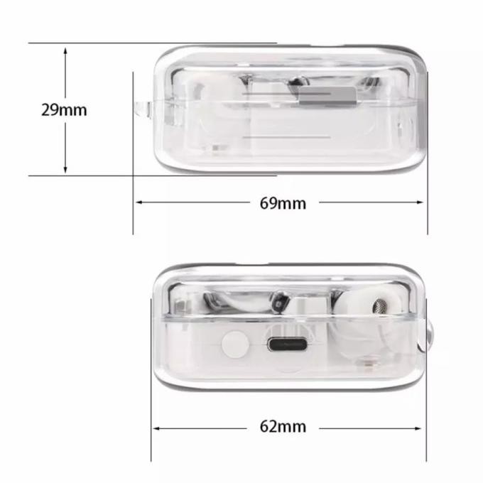 Case Casing Silicon Protective Nothing Ear 1 + Carabiner