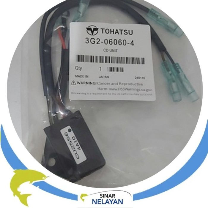 Cdi Mesin Tempel Tohatsu 18 Pk. Asli. Ada 6 Kabel. Murah