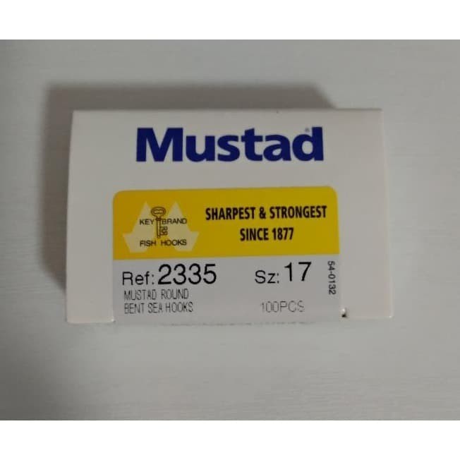 Kail Mata Pancing Mustad No 17 (Kotak Kecil) Murah