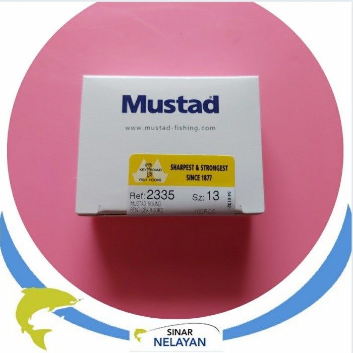 Kail Mata Pancing Cap Mustad 2335 No 13 Murah