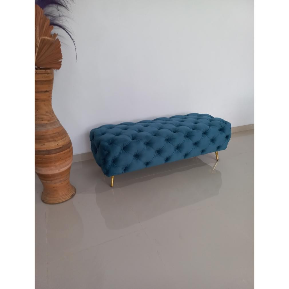Sofa Storage Seribu Kancing Darika | Bedroom Bench|Sofa Aesthetic|Sopa Minimalis Ruang Tamu