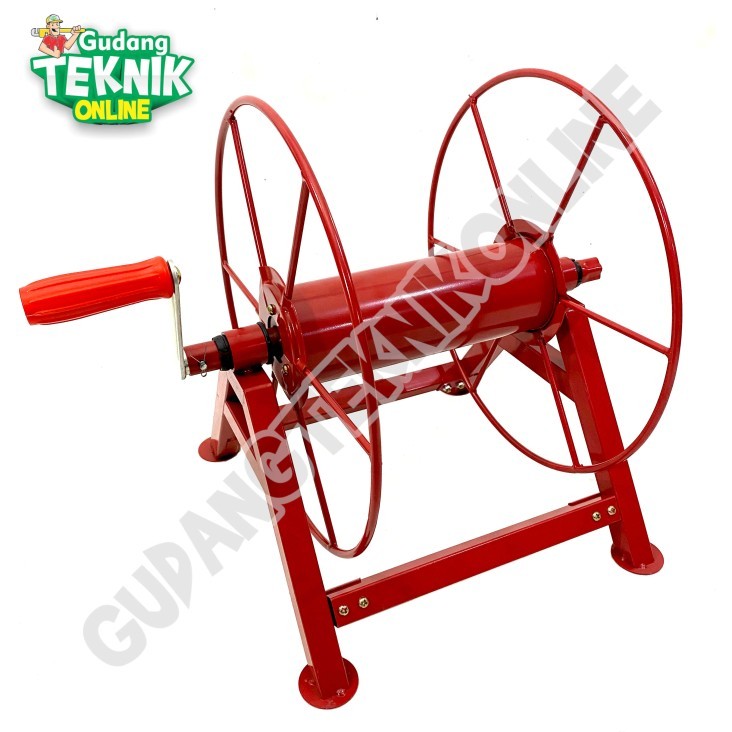 Tempat Gulungan Selang Air 50M 100M Sanchin Hose Winch Alat Gulungan Diskon