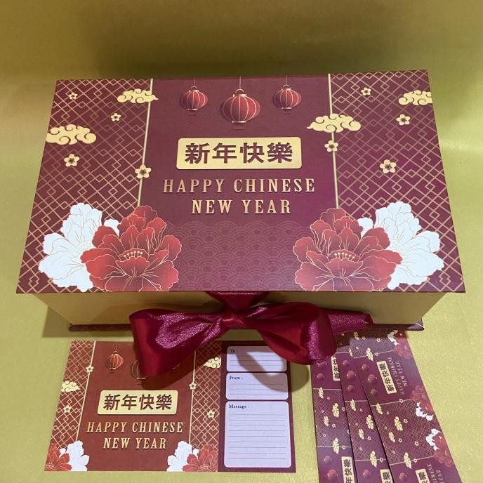 

''Terlaris" Hardbox Imlek / Box Kue Kering Imlek / Hampers Kue Kering Cny Murah