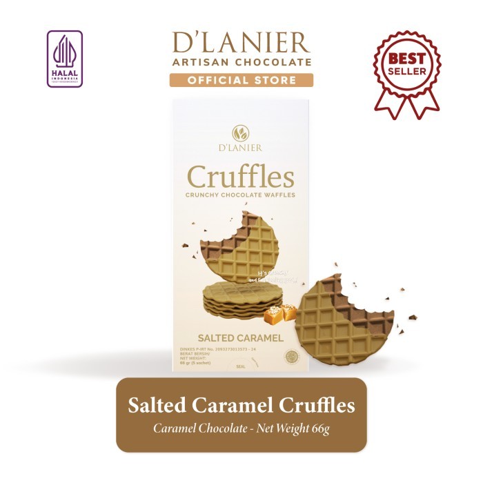 

Salted Caramel Chocolate Cruffles LANGSUNG KIRIM