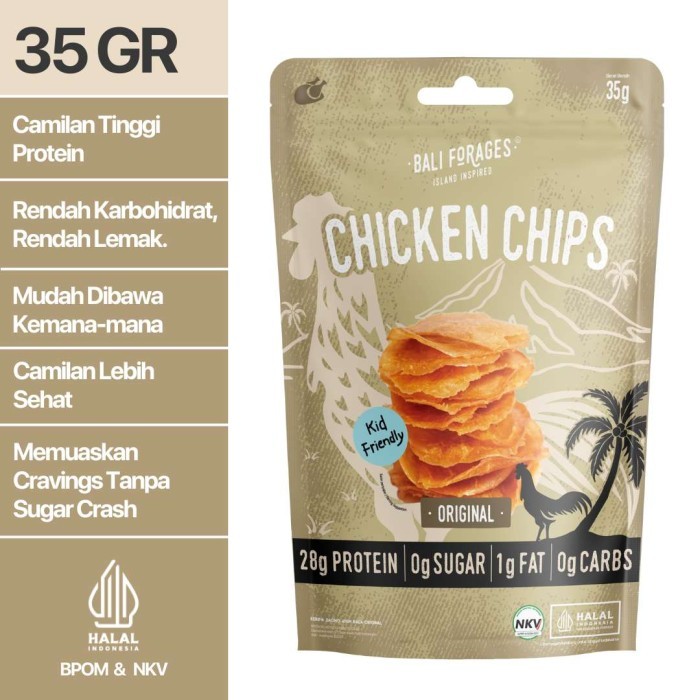 

Chicken Chips Crispy Bali Forages Keripik Daging Ayam Krispi BIG SALE