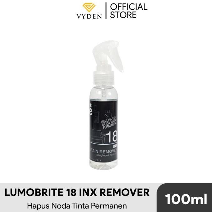 "'''] LUMOBRITE 18 INX Ink Remover 100ml Pembersih Tinta Jok Kain Kulit