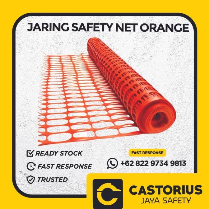 SAFETY NET SAFETY NET JARING SAFETY NET ROLL JARING SAFETY NET ORANGE ORIGINAL DAN TERPERCAYA
