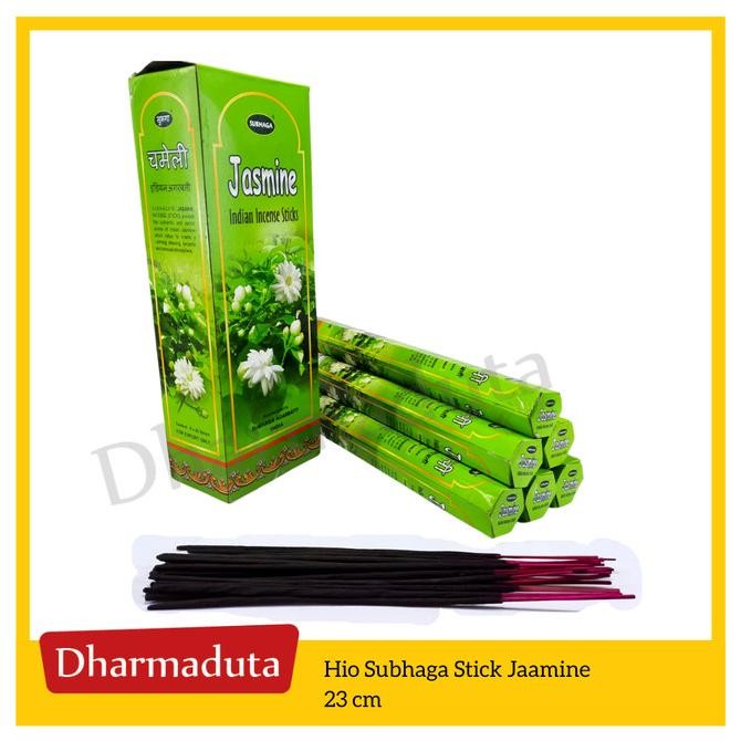 Buruan beli] Hio Subhaga Stick Jasmine 23cm Dupa India Wangi Aromatheraphy