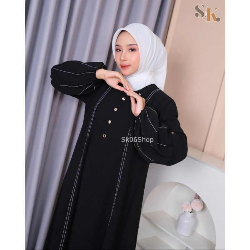 Gamiss Abaya Lebaran Baju Muslim Terbaru2025 Maxy Abayys Jumbp Gamos Anaya Arab Saudi Gamis Abaya Gm