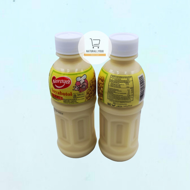 

[Paket 6Botol] Naraya Soya Milk 220Ml Susu Kedelai Original/Cokelat So