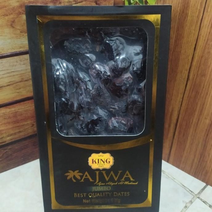 

Baru Kurma Ajwa Jumbo Syifa 1Kg Kurma Nabi Ajwa Madinah Premium King Dates