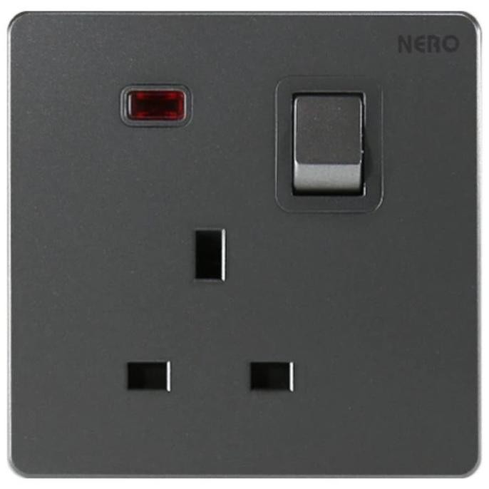 BEST QUALITY STOP KONTAK NERO AC GREY  AC X21311VD GREY STOP KONTAK AC