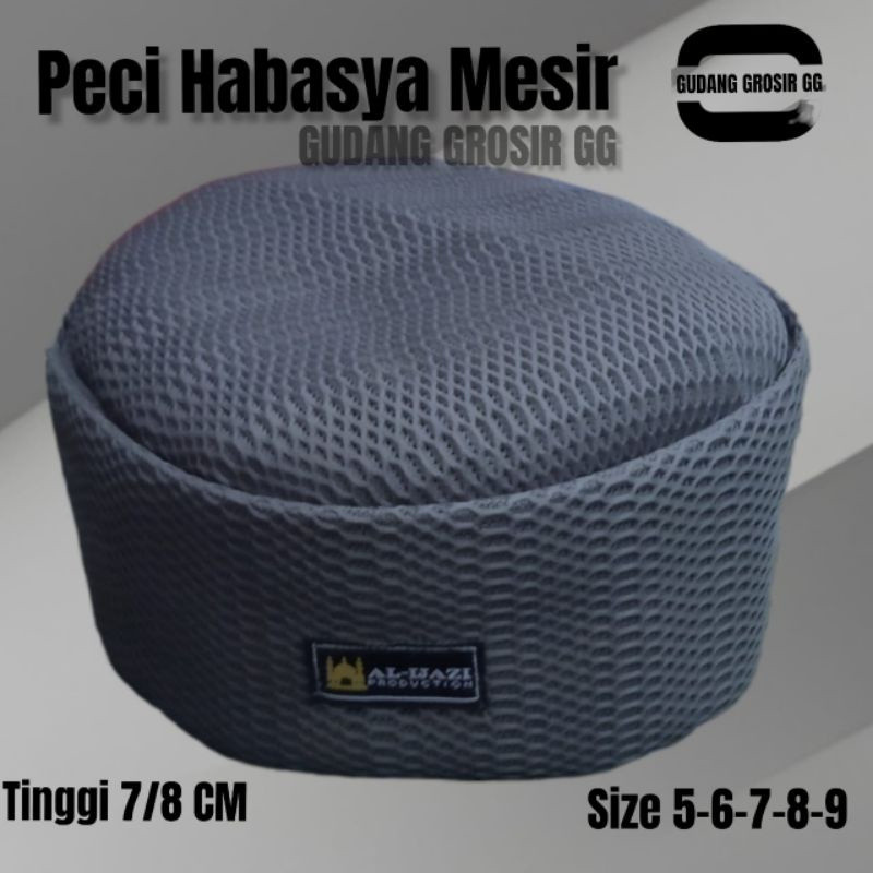 Terbaru Peci Kopiah Songkok Pria Habasya Mesir Habasyi Turki Habasya Pakol Lipat Peci Dewasa - Ori