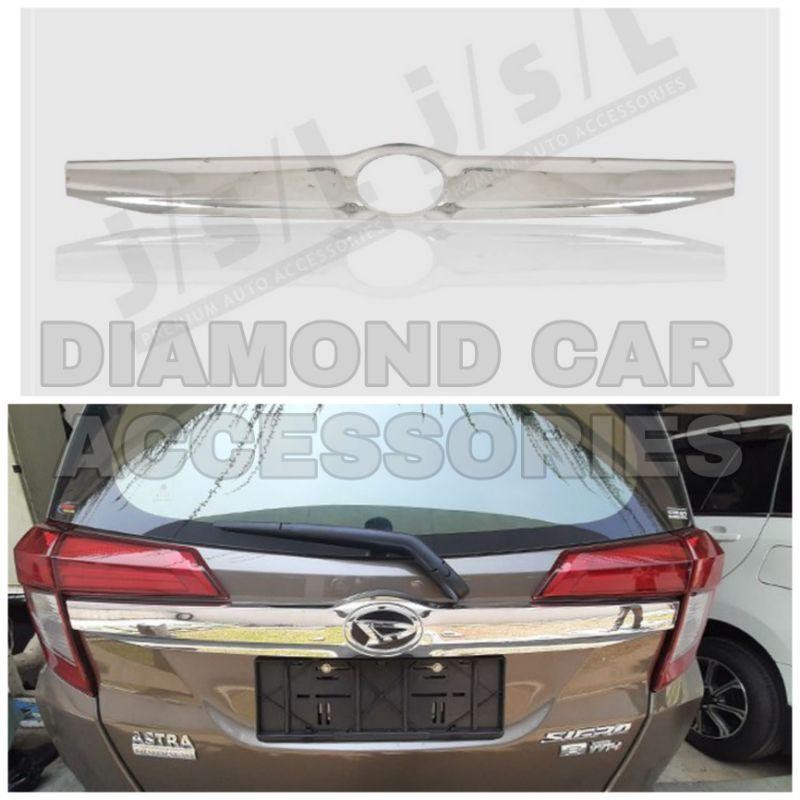 Trunklid Full Chrome Daihatsu Sigra Toyota Calya 2019 Facelift