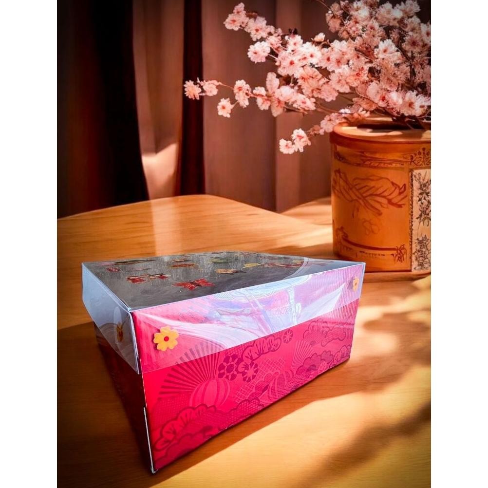 

BR - WB122525 CNY - Dus Box kotak packaging kemasan kue Imlek 25x25x12 cm TERLARIS