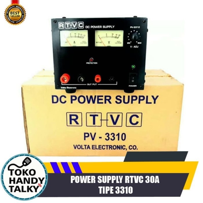 POWER SUPPLY RTVC 30A TIPE 3310 POWER SUPPLY 30 AMPERE RTVC 30 A