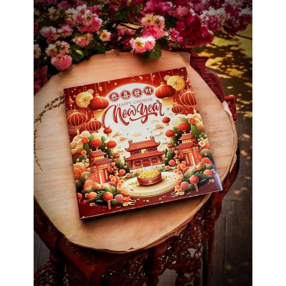 

BR - BA IMLEK 20T08 - Cake Box Hampers Imlek Kotak Kue CNY Dus packaging TERLARIS