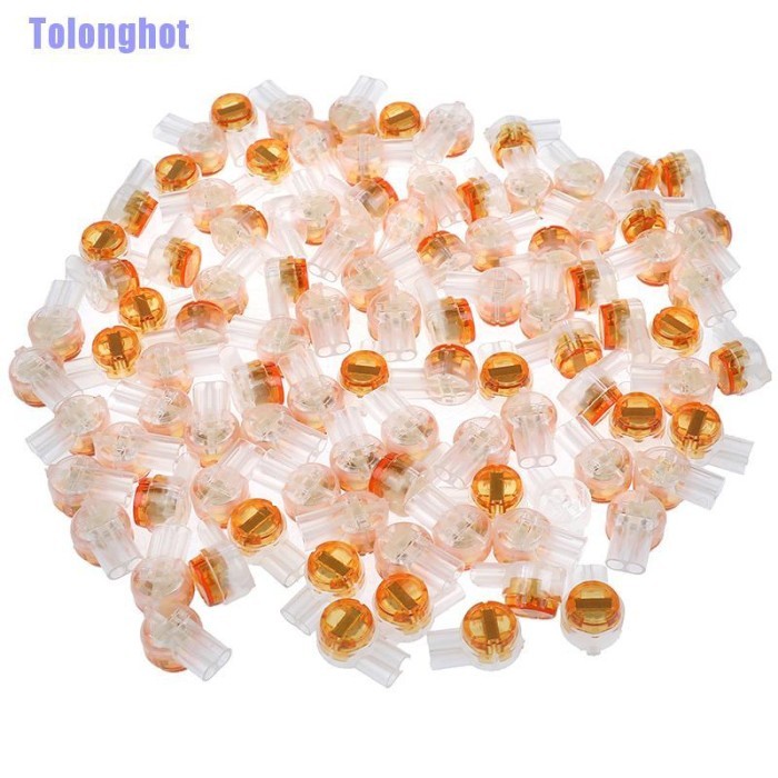 Murah 100pcs K2 Ports Gel Splice Uy2 Konektor Kabel Terminal Untuk Jaringan Non COD
