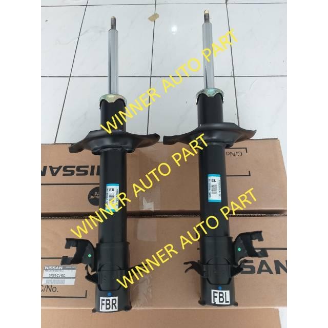 Shock Breaker Depan Nissan Xtrail T30 Asli Tokico 1Set
