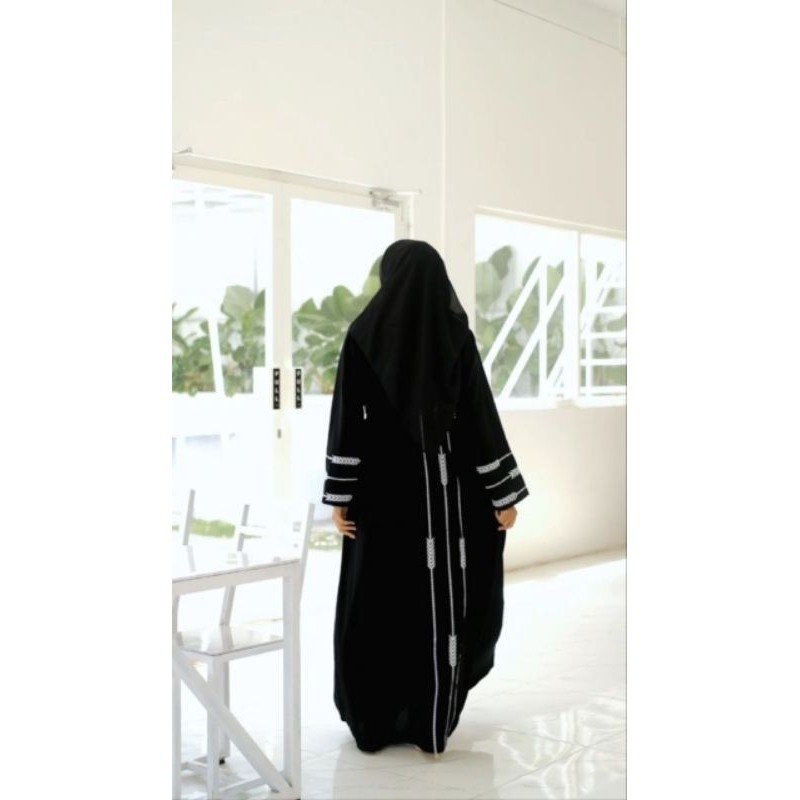 Murah Abaya Sagitta Outher Gamis Jubah Hitam Arab Turki Turky Maroko Mesir Saudi Madinah Dubai India