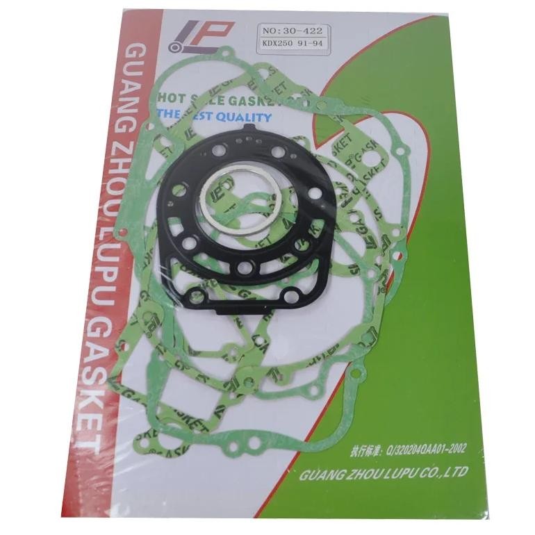 Motorcycle Engine Gaskets Include Crankcase Covers Cylinder Gaskets Kit Set For Kawasaki Kdx250 Kdx 