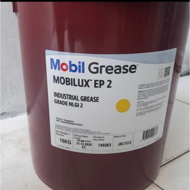 Mobilux Ep 2 Nlgi - Grease For Bearing