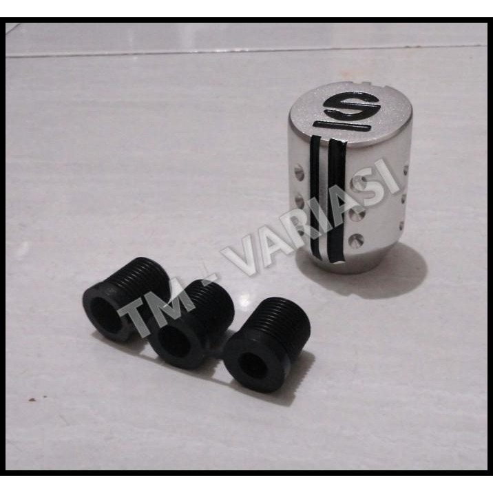 BEST DEAL GEAR KNOB SHIFT KNOB KNOB PERSENELING BESI SPCO SETTANTA SILVER PENDEK 