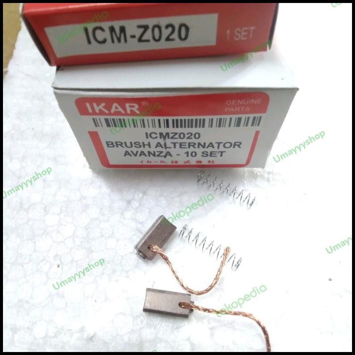 TERBARU 10SET CARBON BRUSH ARANG ALTERNATOR COOL DINAMO AMPER AVANZA XENIA..
