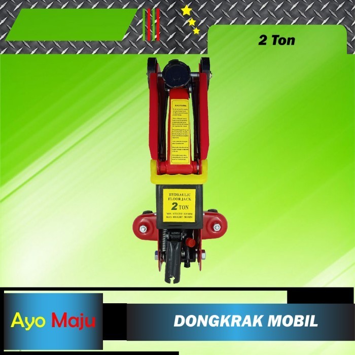 DONGKRAK BUAYA 2 TON HYDRAULIC FLOOR JACK 2 TON DONGKRAK MOBIL 2TON