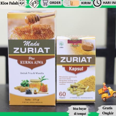 

Baru Paket Kesuburuan Promil Madu Zuriat Plus Kurma Ajwa Dan Kapsul Zuriat