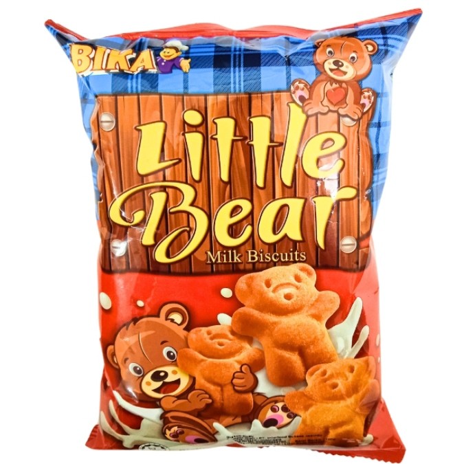 

S24123 BIKA LITTLE BEAR MILK BISKUIT 100GR MAJU BERSAMA (20250428)