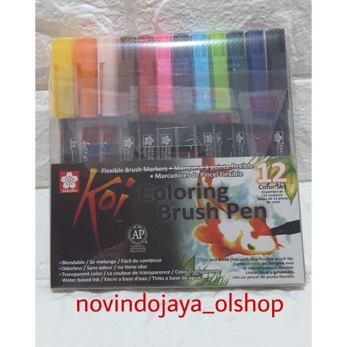 

TERBARU koi coloring brush pen HOT SALE!