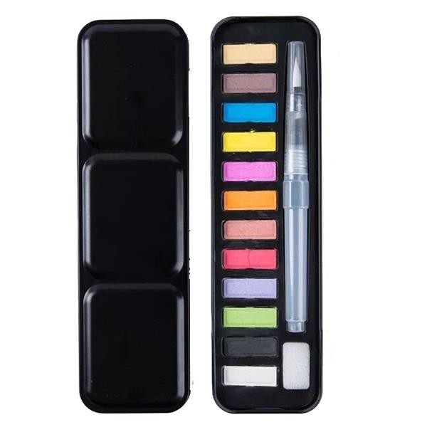 

TERBARU AN 12 Colors Water Writing Brush Watercolor Paint BISA GOSEND!