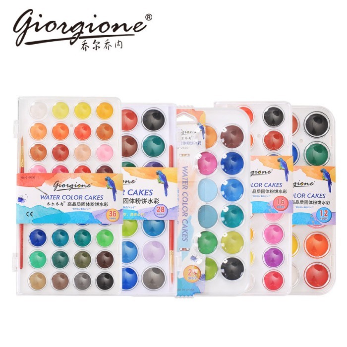 

Terbatas,!! Giorgione Colors Solid Watercolor Cat Air Box Set