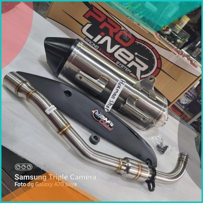 KNALPOT PROLINER MAX PRO NEW AEROX /KNALPOT PROLINER AEROX NEW MAX PRO