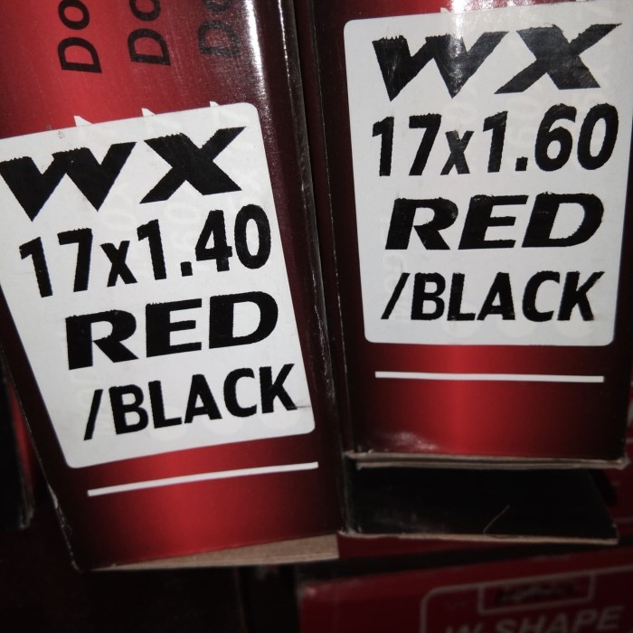 VELG TDR 140+160 RED BLACK RING 17