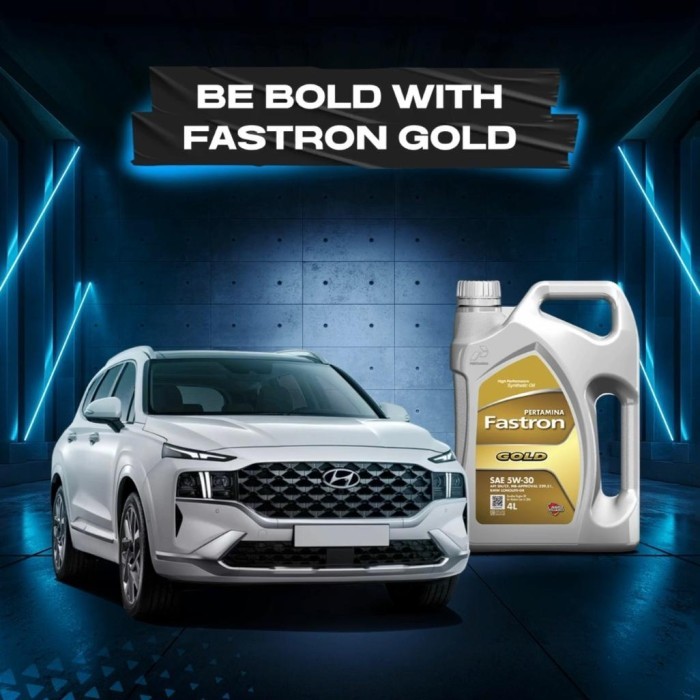 OLI MESIN FASTRON GOLD 5W-30 4 LITER