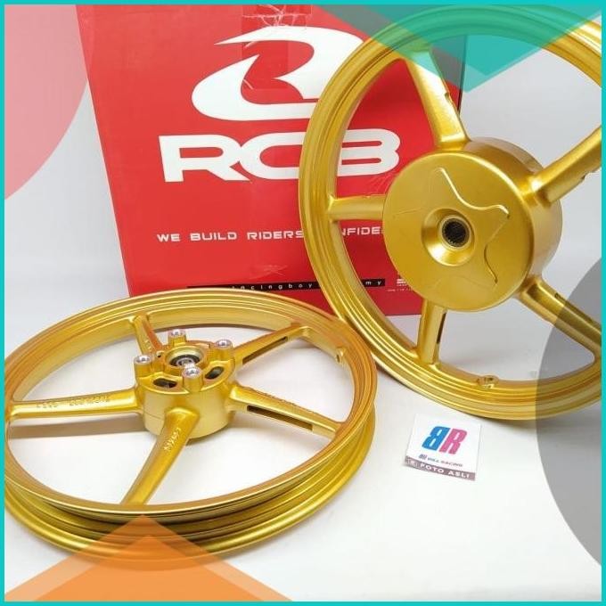 Velg Racing RCB Beat Vario Scoopy Spacy Ring 14 SP 522 Gold ORIGINAL 0
