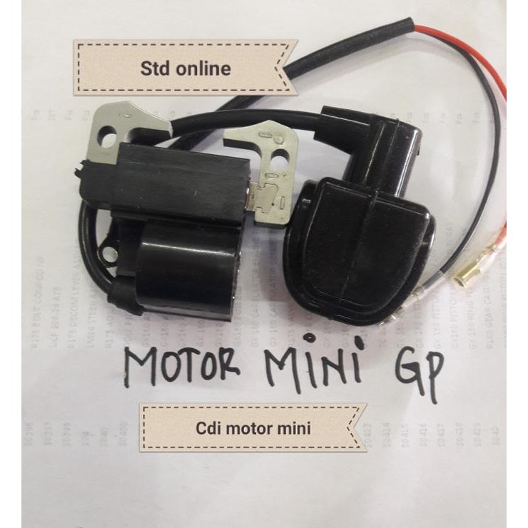 Siap Kirim Cdi Coil Kabel Busi Motor Mini Motor Trail Motor Gp